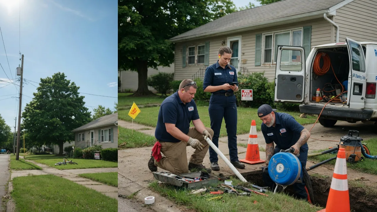 Sewer Line Repair in Tescott, KS near me